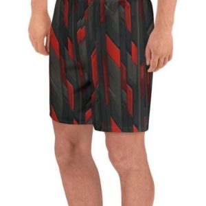 Fitness Running Shorts Men Mens Gym Activewear Abstract